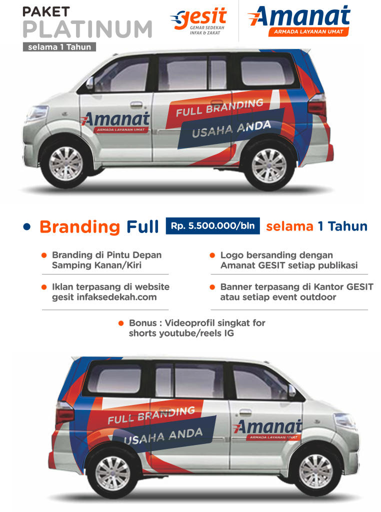 branding sponsor amanat platinum