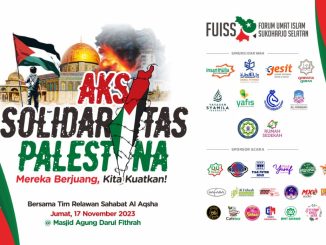 Aksi solidaritas palestina forum umat islam sukoharjo selatan