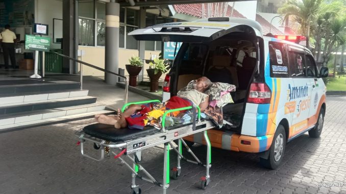 Laporan perjalanan layanan Ambulance Gratis Layanan Umat AMANAT bulan oktober 2024
