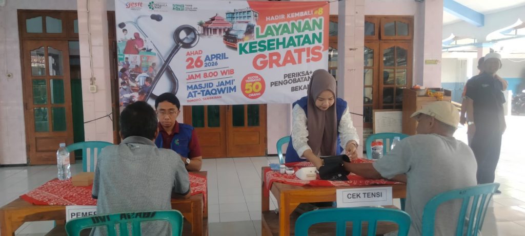 cek tensi dan screening kesehatan